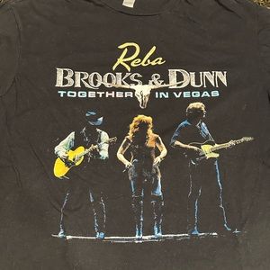 Reba Brooks & Dunn Las Vegas Concert T-Shirt
